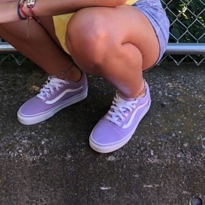 Light Purple Old School Vans